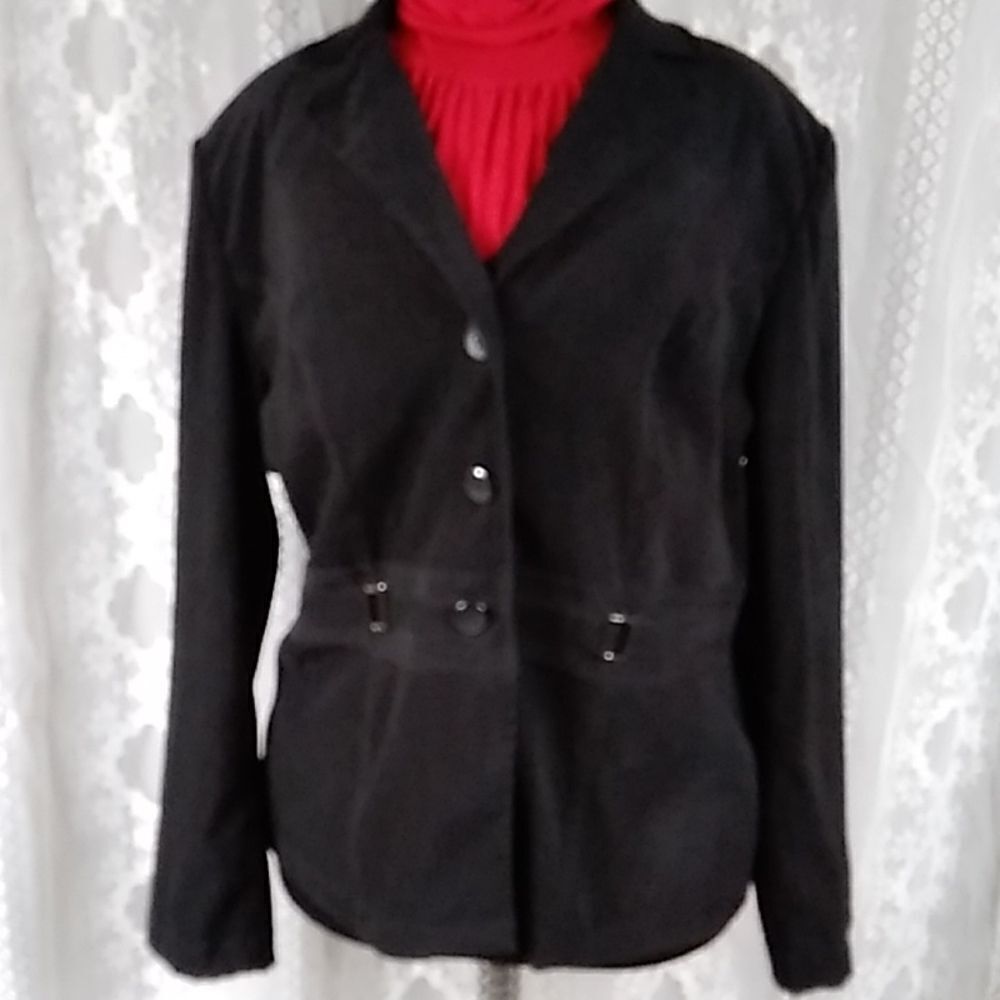 Vintage Women's Jacket Blazer Size L XL Appreciate - Picture 4 of 16